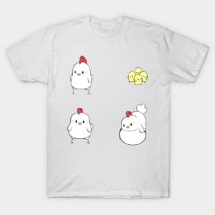 Kawaii Chicken T-Shirt